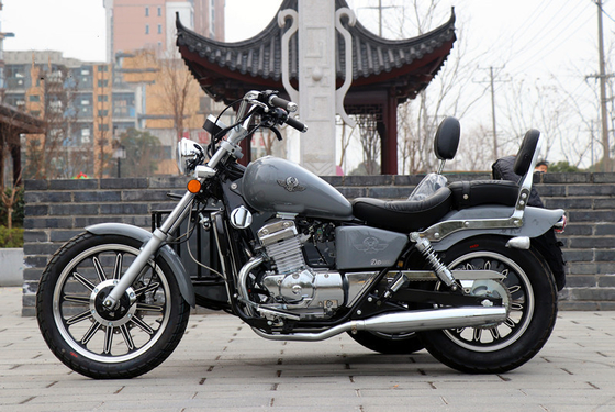 사이드카 단기통 엔진과 매뉴얼 클러치 400 입방 센티미터 전기적 오토바이