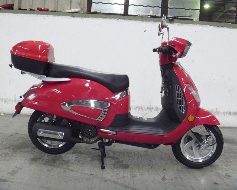 좋은 모양 성숙한 모터 스쿠터 빨간 150cc 숙녀 Scooter With 백미러
