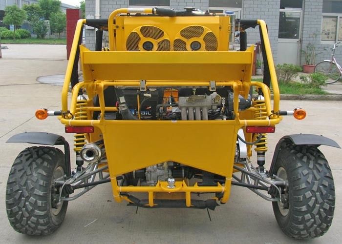 고성능 2 륜 마차는 Kart 1100cc, Seater가 맨 위 덮개/머리 빛을 가진 Kart 가는 4 갑니다