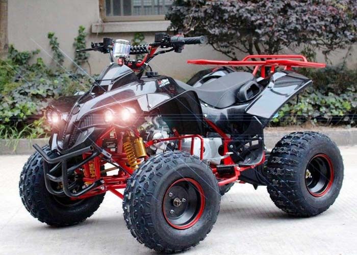 단 하나 실린더 125cc Atv 쿼드 자전거 4 짐수레꾼 4 x 후방 선반/밝은 헤드라이트에 4