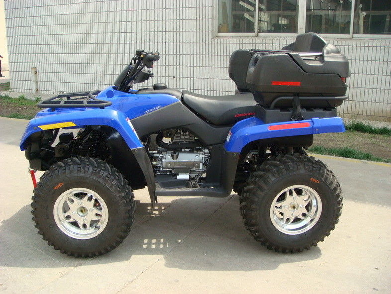 400cc ATV 쿼드 자전거 4 * 4F/R 독립적인 중단 철/알루미늄 변죽 전기 교대