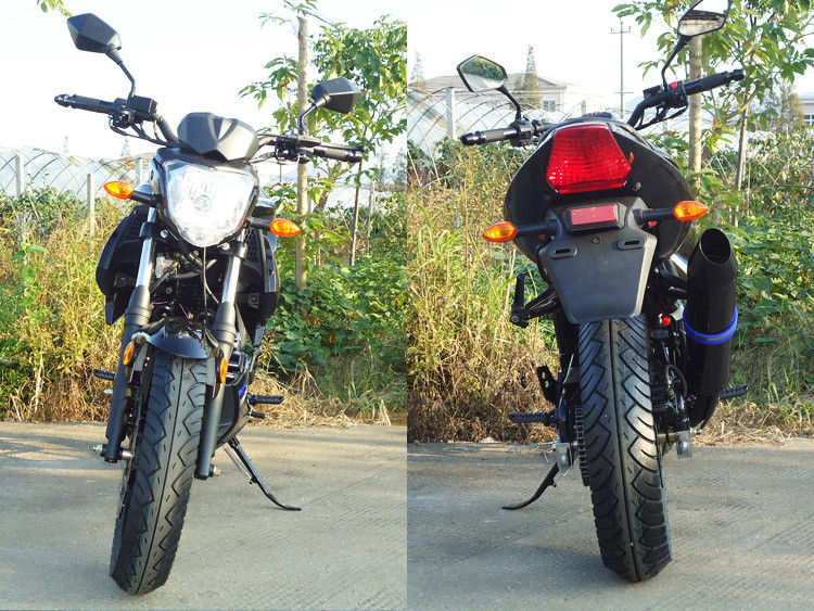 공기는 신호등을 가진 고성능 오토바이 250cc 단 하나 실린더 오토바이를 냉각했습니다