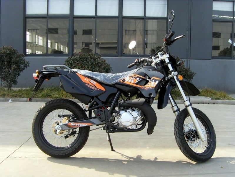 4 신호등을 가진 치기 50cc 스포츠 오토바이는, 단 하나 실린더 오토바이 냉각해 바람쐽니다