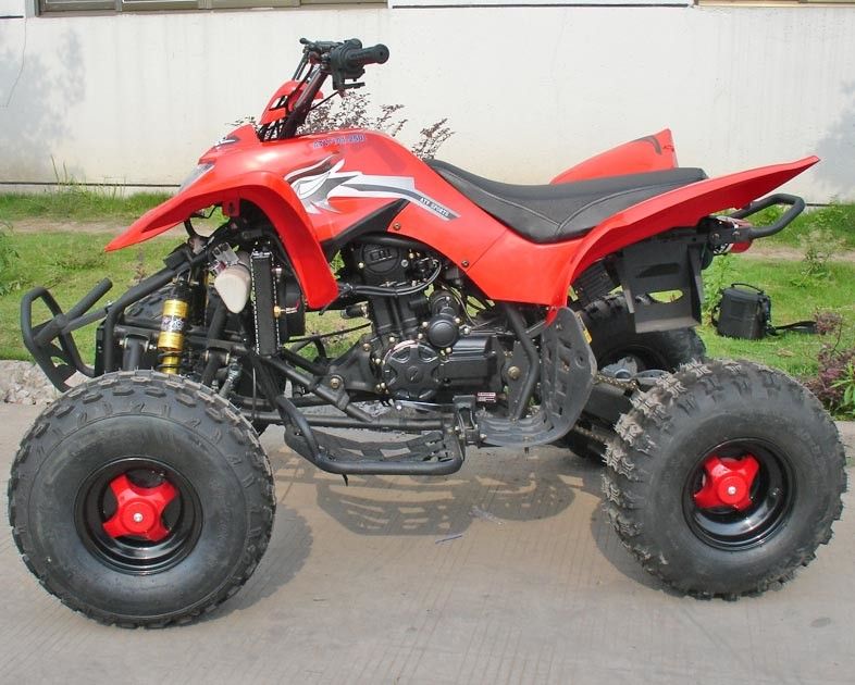 빨간 250CC 실용 차량 ATV 8