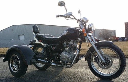 250cc 공기는 단 하나 실린더, 4 치기 냉각 장치를 가진 3개의 바퀴 Trike 스쿠터를 냉각했습니다