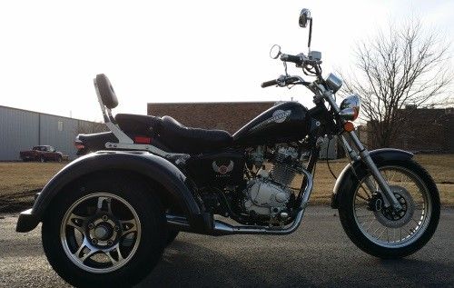 250cc 공기는 단 하나 실린더, 4 치기 냉각 장치를 가진 3개의 바퀴 Trike 스쿠터를 냉각했습니다
