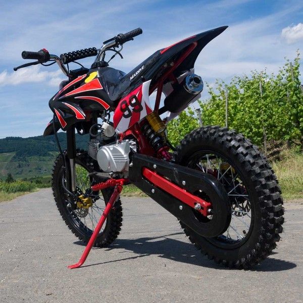125cc 수동 클러치를 가진 전기/부양책 중간 크기 먼지 자전거 오토바이