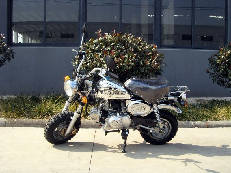 125cc 4개 속도 장치를 가진 소형 먼지 자전거 오토바이 Motorrad Chrome 판