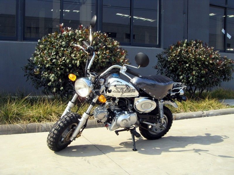 125cc 4개 속도 장치를 가진 소형 먼지 자전거 오토바이 Motorrad Chrome 판
