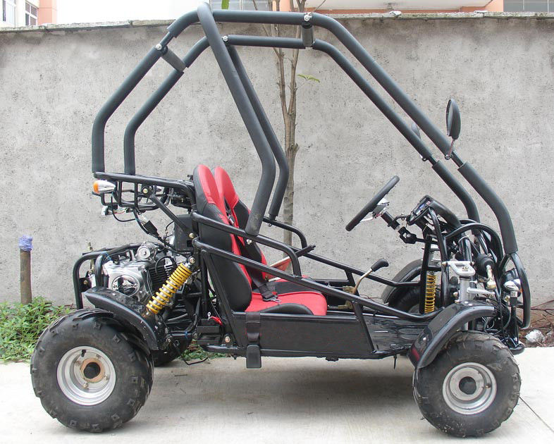 작은 3개 속도 110cc는 2 륜 마차 2 Seater Atv CDI Electirc 시작을 가진 Kart 갑니다