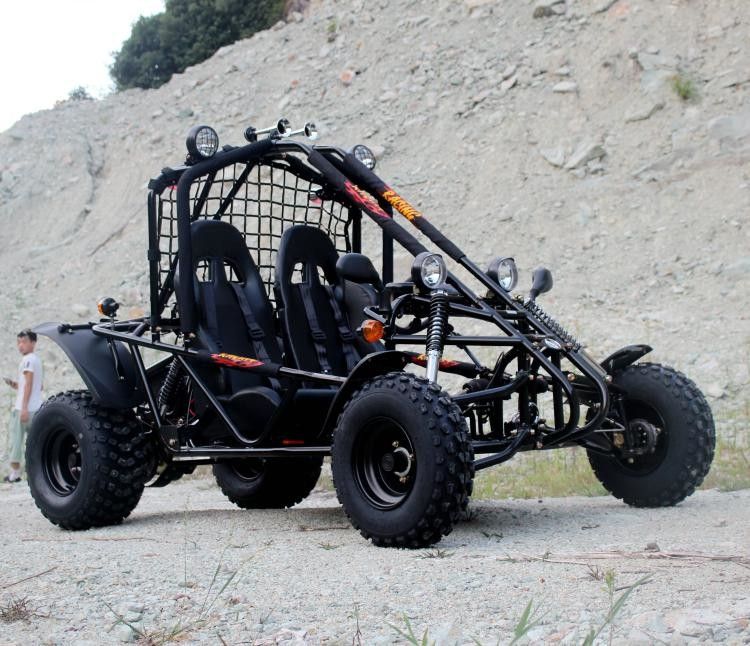 공기는 Seater가 사슬 구동 150cc 큰 크기 Kart 전기 시작 가는 2개를 냉각했습니다