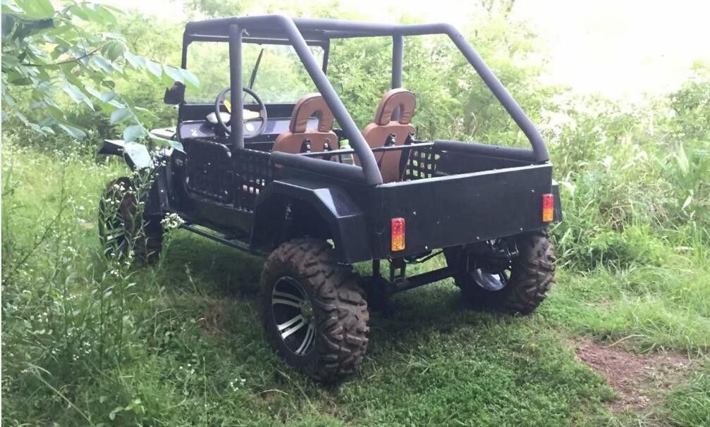 냉각된 2 륜 마차 300cc 3.0 x 140 x 170cm 물은 뒤 축 미분을 가진 Kart 갑니다