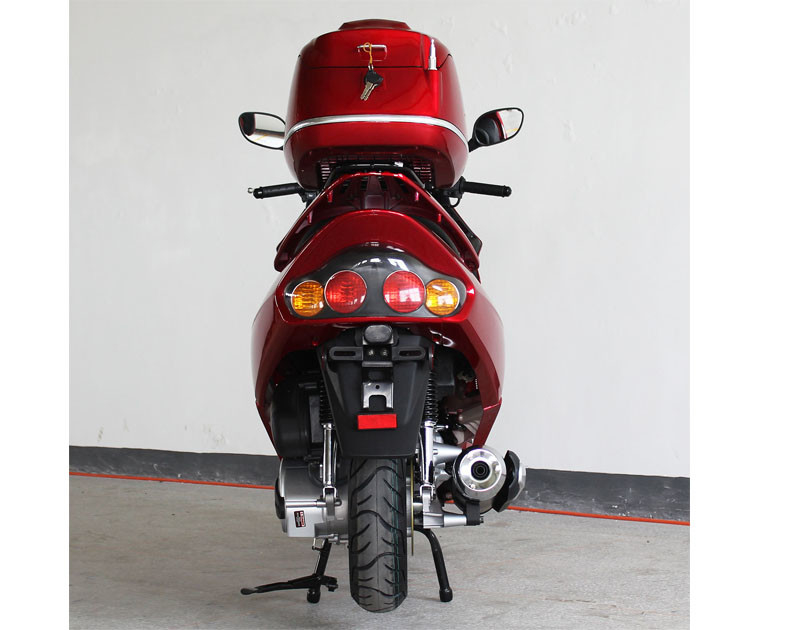 300cc 1 실린더 4 치기 성숙한 모터 스쿠터 액체 차가운 벨트 구동기 정면 원판/후방 원판
