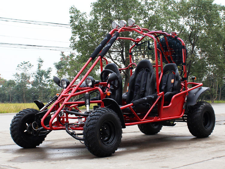 도로 수용량 떨어져 단 하나 실린더 수평한 유형 성인은 Kart 4 Seater 10L 연료 갑니다