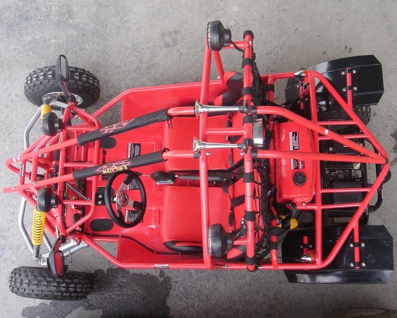 큰 크기는 2 륜 마차 150CC CVT 공기에 의하여 냉각된 전기 시작 밟는 브레이크를 가진 Kart 갑니다