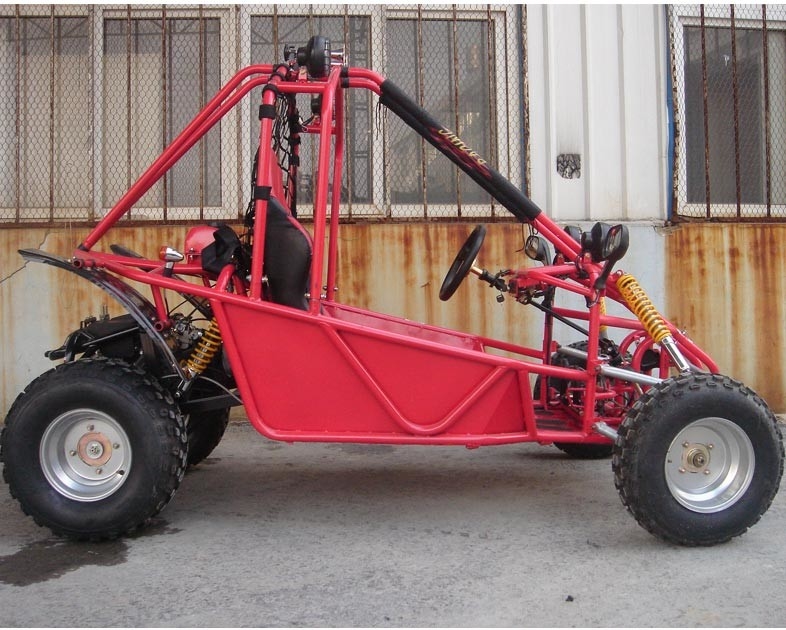 큰 크기는 2 륜 마차 150CC CVT 공기에 의하여 냉각된 전기 시작 밟는 브레이크를 가진 Kart 갑니다